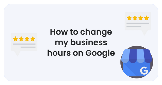 how to change my business hours on google