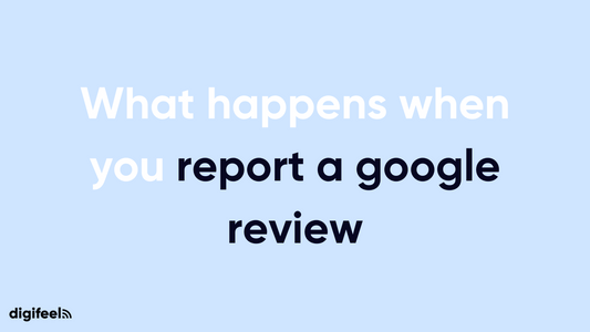 What happens when you report a google review